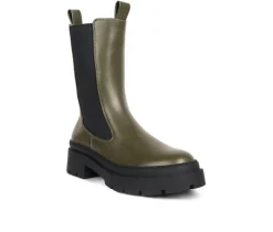 London Rag Chelsea>Women's Jolt Mid Calf Chelsea Boots