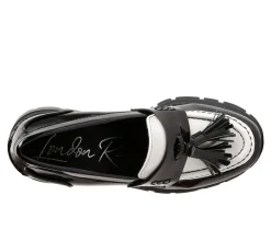 Women's Jonah Chunky Heeled Loafers|London Rag Online