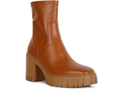 Women's Kokum Platform Heeled Booties|London Rag Sale