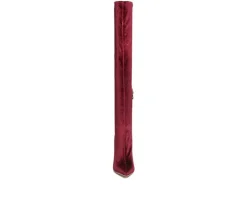Women's Madman Knee High Stiletto Boots|London Rag Discount