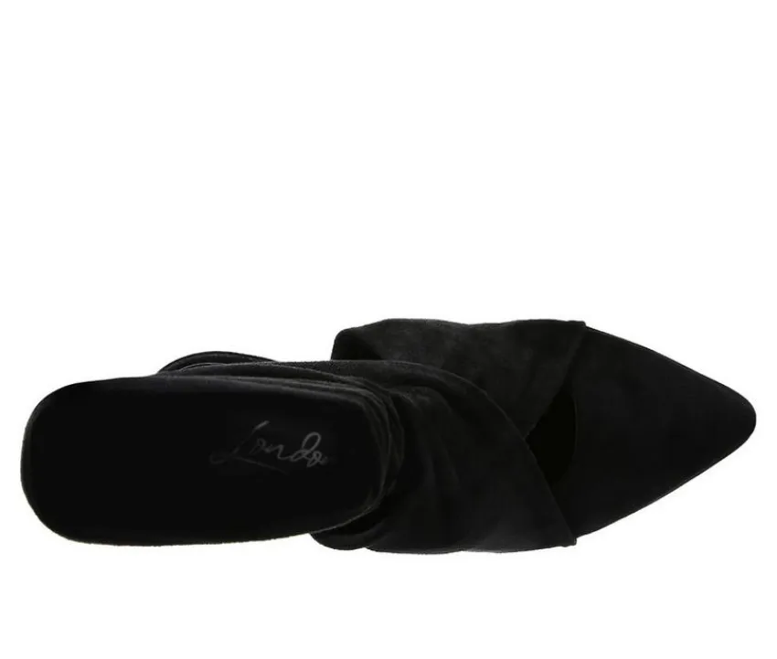 London Rag Clogs & Mules>Women's Mama Fav Block Heel Mules