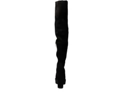 Women's Maple Over The Knee Heeled Boots|London Rag Discount