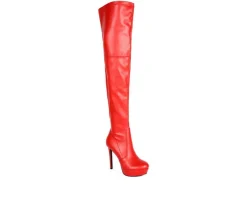 London Rag Dress>Women's Marvelettes Over The Knee Stiletto Boots