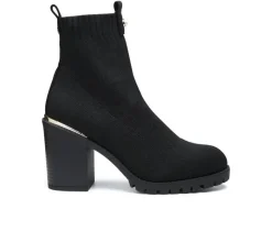 London Rag Dress>Women's Medusa Block Heel Booties