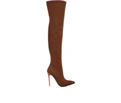 Women's No Calm Over The Knee Stiletto Boots|London Rag Hot