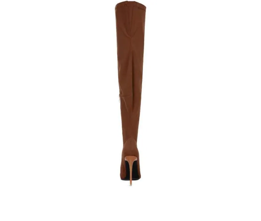 Women's No Calm Over The Knee Stiletto Boots|London Rag Hot