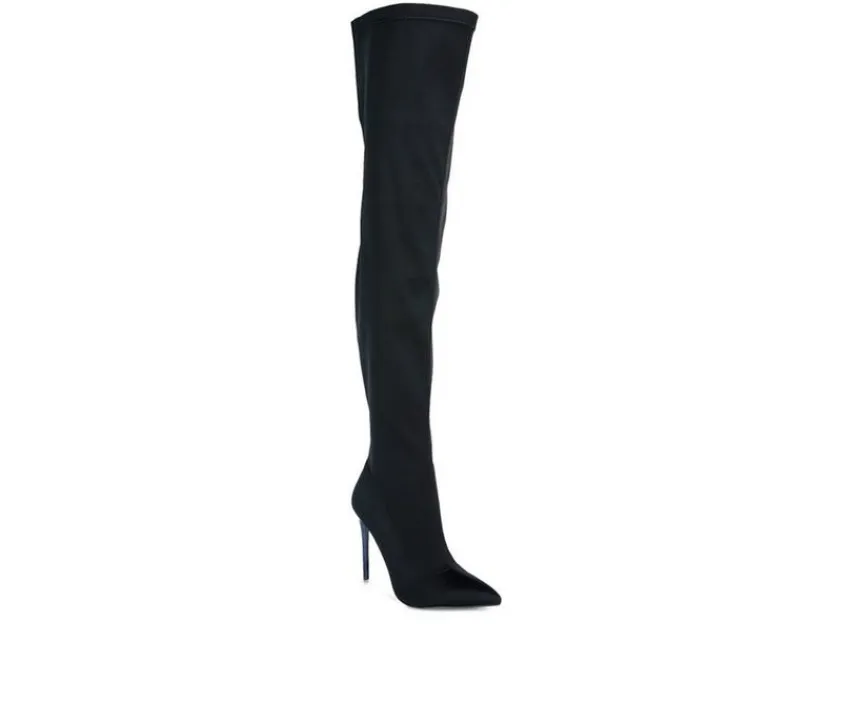 Women's No Calm Over The Knee Stiletto Boots|London Rag Hot