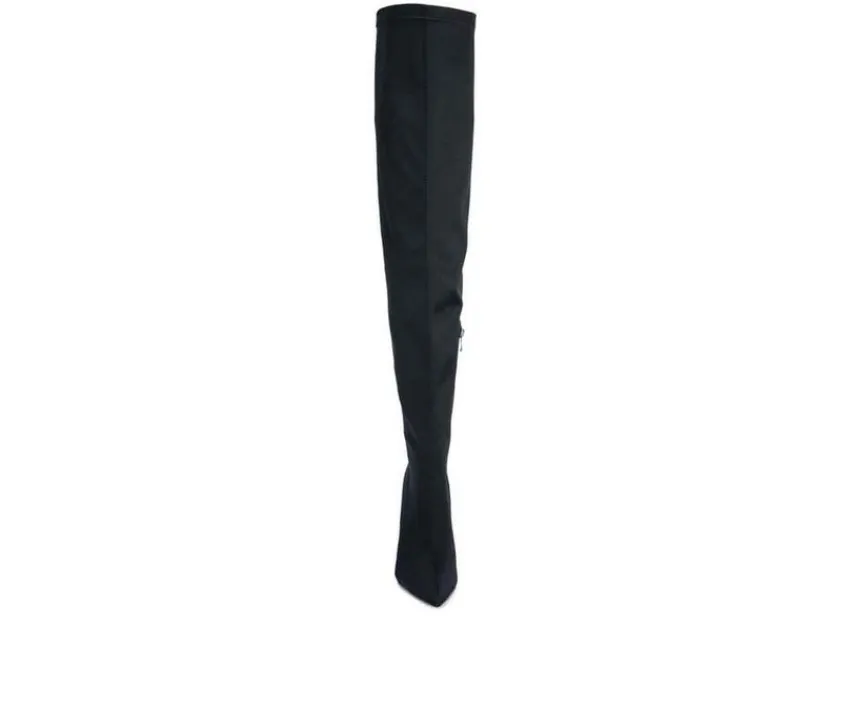 Women's No Calm Over The Knee Stiletto Boots|London Rag Hot
