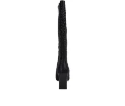 Women's Prinkles Knee High Heeled Boots|London Rag Online