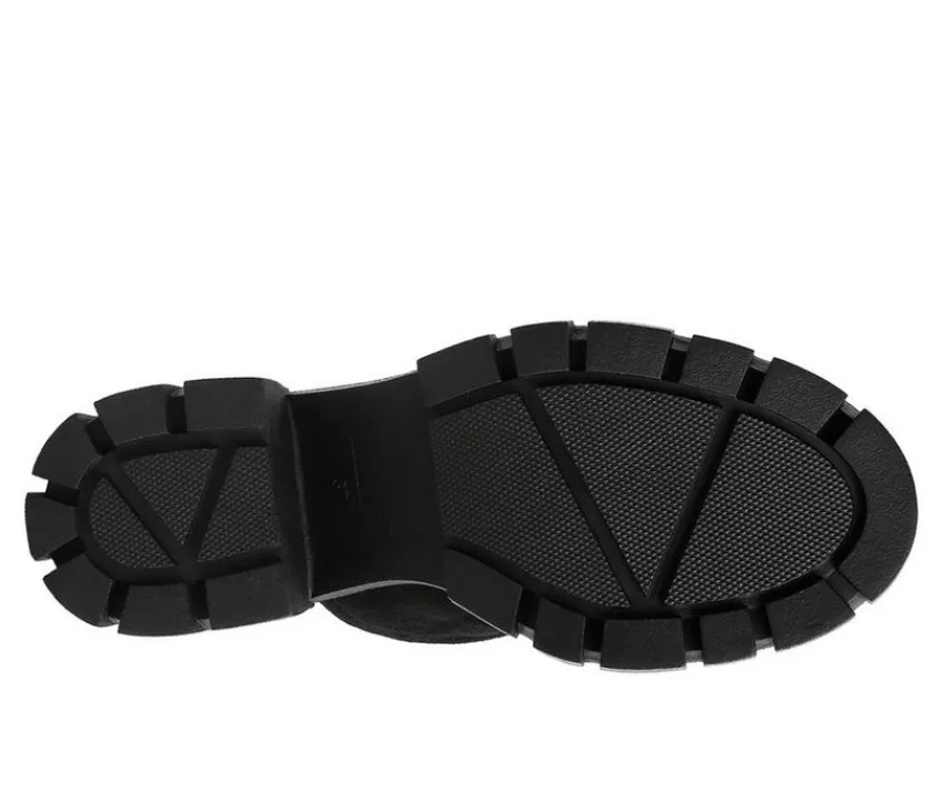 London Rag Clogs & Mules>Women's Prosper Chunky Heeled Mules