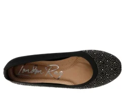 Women's Rhinestone Ballet Flats|London Rag Online
