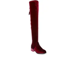 London Rag Tall>Women's Rumple Knee High Boots
