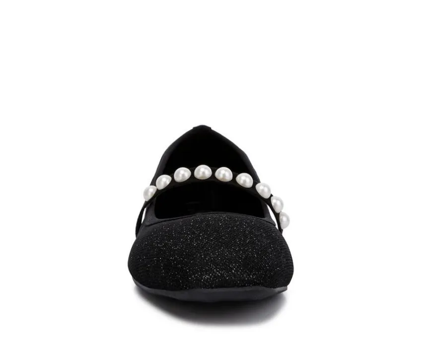 London Rag Flats>Women's Sassie Mary Jane Flats