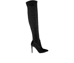 Women's Tigerlily Over The Knee Stiletto Boots|London Rag Best