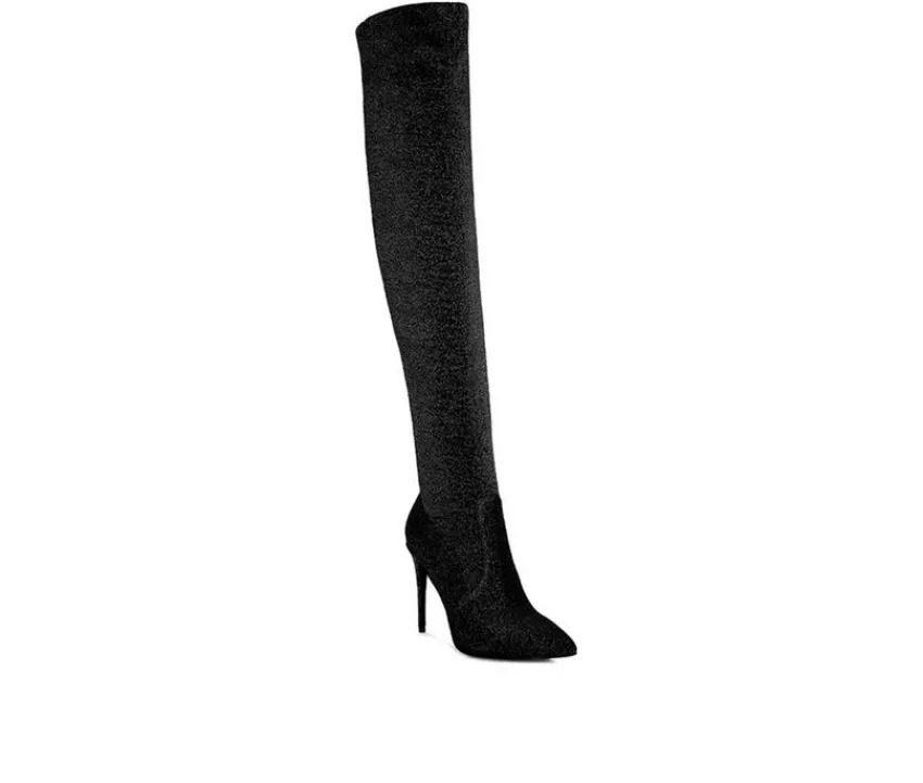 Women's Tigerlily Over The Knee Stiletto Boots|London Rag Best
