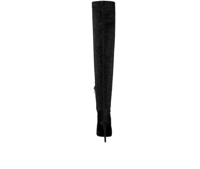 Women's Tigerlily Over The Knee Stiletto Boots|London Rag Best