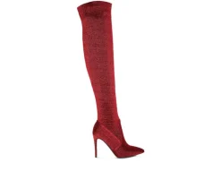 London Rag Dress>Women's Tigerlily Over The Knee Stiletto Boots