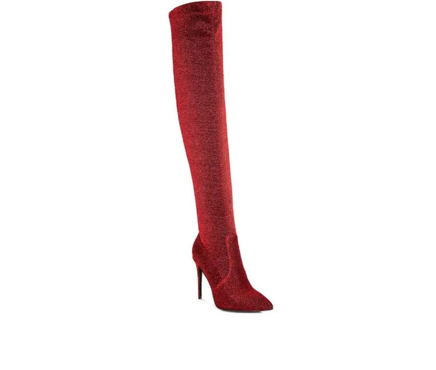 London Rag Dress>Women's Tigerlily Over The Knee Stiletto Boots
