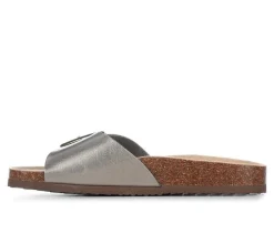 Women's Banner Footbed Sandals|Madden Girl Hot