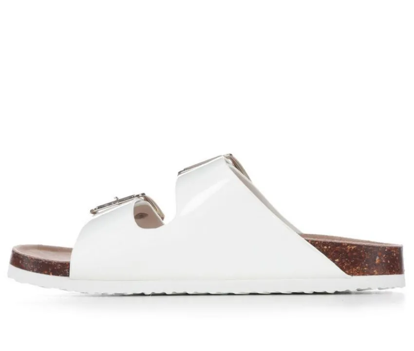 Women's Bodie Footbed Sandals|Madden Girl Outlet