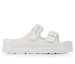 Women's Kiana Platform Footbed Sandals|MIA Hot