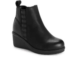 Women's England Oxford Wedge Booties|MUK LUKS New