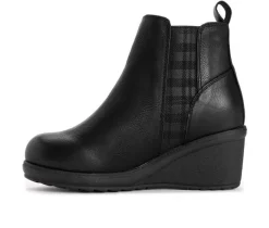 Women's England Oxford Wedge Booties|MUK LUKS New