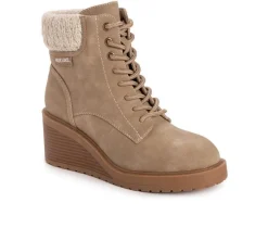Women's Sky Solange Wedge Booties|MUK LUKS Sale