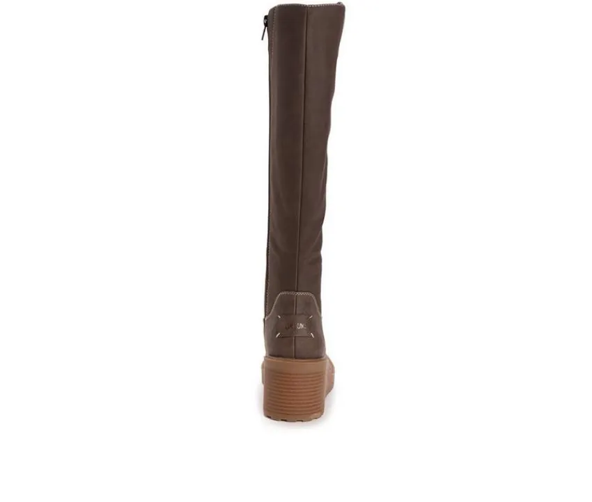 MUK LUKS Tall|Dress>Women's Sloane Knee High Wedge Boots
