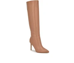 Women's Richy Knee High Heeled Boots|Nine West Outlet