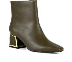Women's Brooke Heeled Booties|Ninety Union Hot