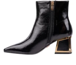 Women's Brooke Heeled Booties|Ninety Union Clearance
