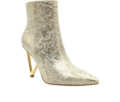 Women's Gia Heeled Booties|Ninety Union Discount