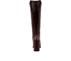 Women's Link Knee High Heeled Boots|Ninety Union Discount