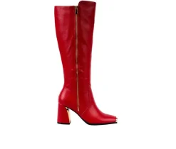 Ninety Union Tall|Dress>Women's Link Knee High Heeled Boots