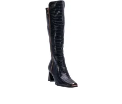 Women's London Knee High Heeled Boots|Ninety Union Hot