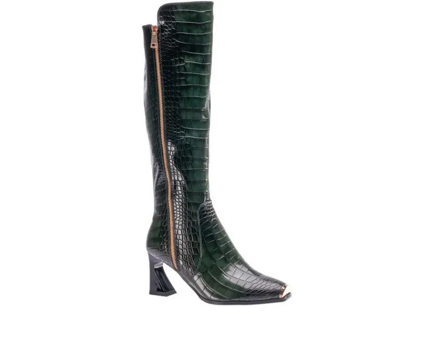 Ninety Union Tall|Dress>Women's London Knee High Heeled Boots