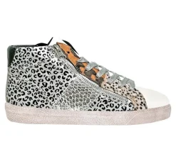 Women's Mia High Top Fashion Sneakers|Ninety Union Clearance