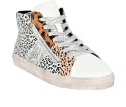 Women's Mia High Top Fashion Sneakers|Ninety Union Clearance