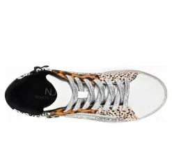 Women's Mia High Top Fashion Sneakers|Ninety Union Clearance