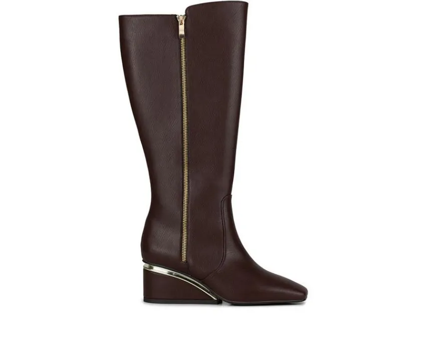 Ninety Union Tall|Dress>Women's Morgan Knee High Wedge Boots