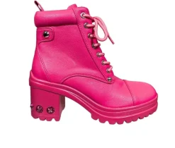 Women's Thunder Heeled Combat Boots|Ninety Union Online