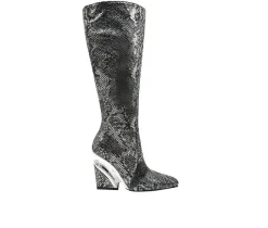 Women's Viva Wedge Knee High Boots|Ninety Union Clearance