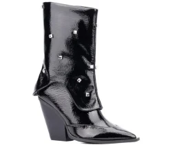 Women's Bling Mid Calf Booties|Olivia Miller Hot