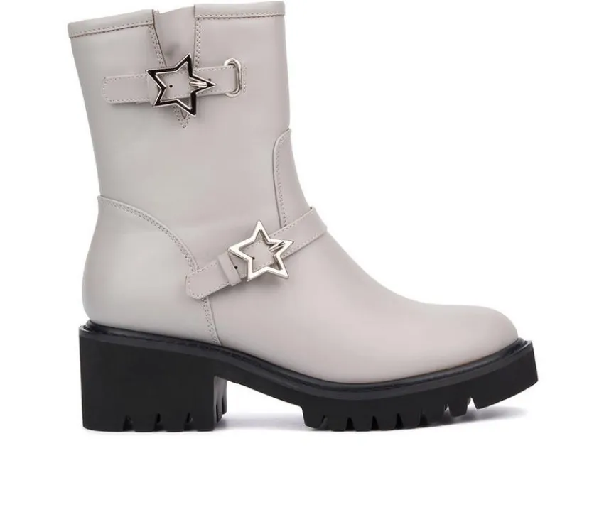 Women's Neptune Mid Calf Boots|Olivia Miller Hot