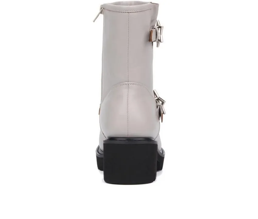 Women's Neptune Mid Calf Boots|Olivia Miller Hot