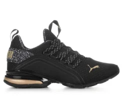 Women's Axelion Leopard Sneakers|Puma New