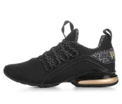 Women's Axelion Leopard Sneakers|Puma New