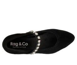 Women's Assisi Mary Jane Flats|Rag & Co Clearance