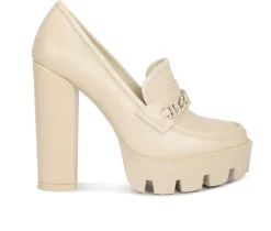 Rag & Co Loafers & Oxfords>Women's Corinne Heeled Loafers